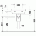 Раковина Duravit Starck 3 0300550000 550 мм