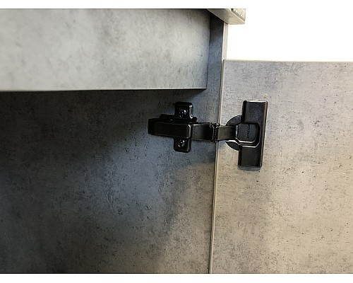 Тумба с раковиной Comforty Осло 70ПД 00-00006118 подвесная Бетон светлый