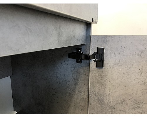 Тумба с раковиной Comforty Осло 70ПД 00-00006118 подвесная Бетон светлый