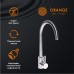 Смеситель для кухни Orange Steel Никель