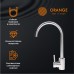 Смеситель для кухни Orange Steel Никель