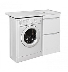 Тумба под раковину Runo ОРИОН 45 00-00000145 белый, левое крыло