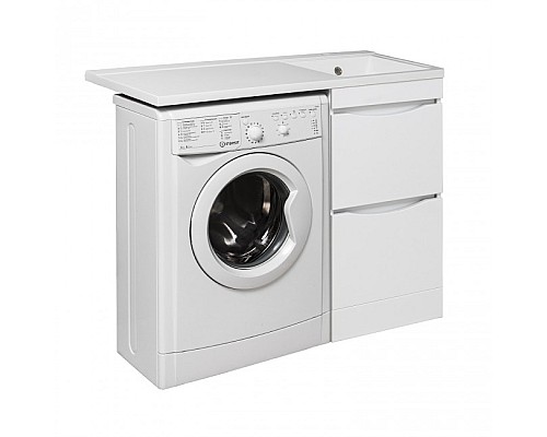 Тумба под раковину Runo ОРИОН 45 00-00000145 белый, левое крыло