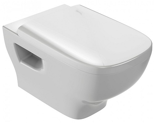 Чаша подвесного унитаза Jacob Delafon без обода 54*34 см EDE10200