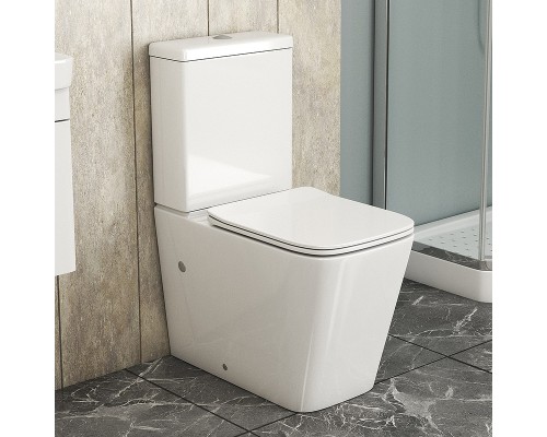 Унитаз компакт Grossman GR-4445S с бачком и сиденьем Микролифт