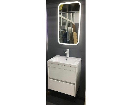 Зеркало Art&Max Bianchi AM-Bianchi-400-700-DS-F с подсветкой с сенсорным выключателем