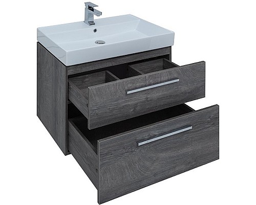 Тумба под раковину Aquanet Nova 75 242260 подвесная Дуб рошелье