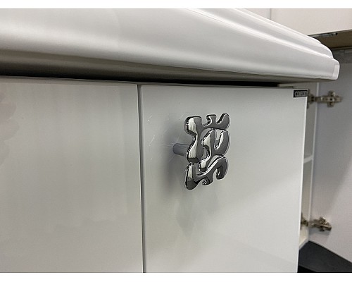 Тумба с раковиной Comforty Монако 120 00003132224 Белая