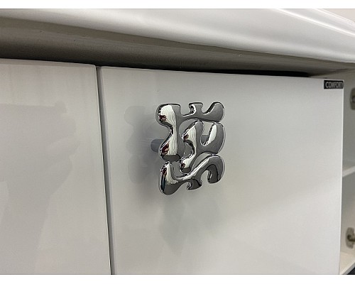 Тумба с раковиной Comforty Монако 120 00003132224 Белая