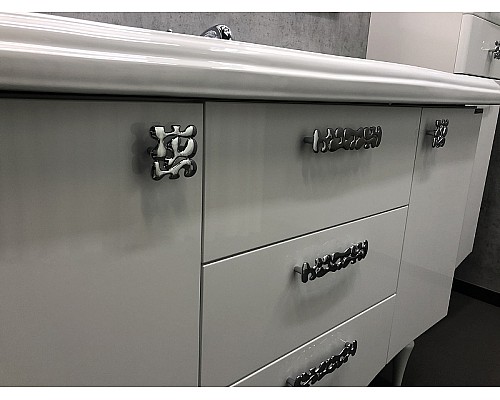 Тумба с раковиной Comforty Монако 120 00003132224 Белая