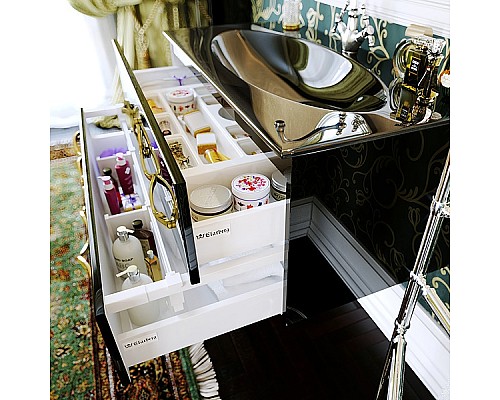 Тумба под раковину Clarberg Due amanti 100 DUE0110BLK подвесная Черная без ручек