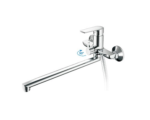 Смеситель для ванны Haiba HB22563 универсальный Хром