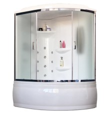 Душевой бокс Royal Bath ALP 170х100 с гидромассажем стекло матовое