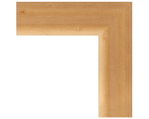 Зеркало Evoform Exclusive 111х51 BY 1143 с фацетом в багетной раме - Сосна 62 мм