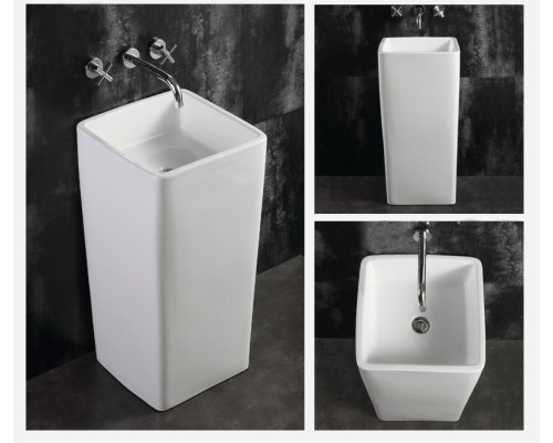 Раковина CeramaLux 40 P7005L Белая