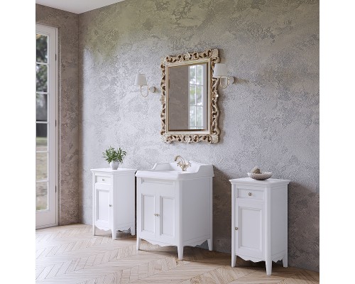 Тумба с раковиной TW Veronica Nuovo 68 VER2068-B+AR824bi*1 Bianco