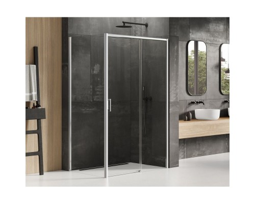 Душевое ограждение NEW TRENDY PRIME 160x100x200 (хром)