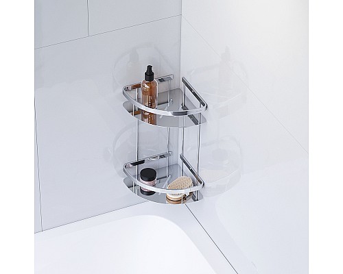 Полка корзина AM.PM Sense L A7454200 угловая Хром
