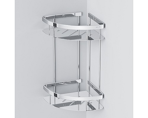 Полка корзина AM.PM Sense L A7454200 угловая Хром