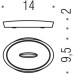 Мыльница Colombo Design Plus Zirconium