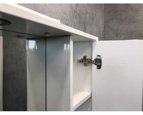 Зеркальный шкаф Comforty Севилья 85 Слоновая кость