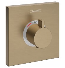 Смеситель для душа Hansgrohe ShowerSelect HighFlow с термостатом бронза