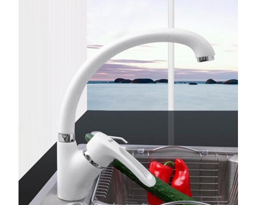 Смеситель для кухни Frap F4166-8 Белый