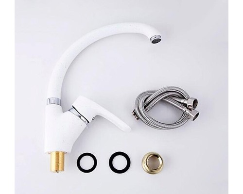 Смеситель для кухни Frap F4166-8 Белый