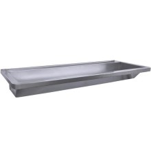 Раковина Nofer 120 13050.12.SP.S Матовая нержавеющая сталь