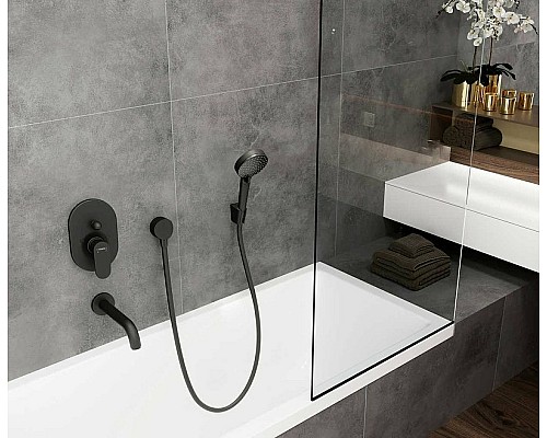 Смеситель для душа Hansgrohe Vernis Blend 71449670 Черный матовый