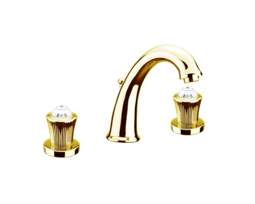 Смеситель для раковины Fiore Venere Sky Swarovski® золото