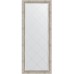 Зеркало Evoform Exclusive-G Floor 201х81 BY 6318 с гравировкой в багетной раме - Римское серебро 88 мм