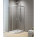 Душевое ограждение NEW TRENDY NEW VARIA BLACK 80x80x190 (черный)