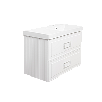 Тумба под раковину La Fenice Cubo Bianco TWIN белый 90