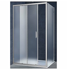 Душевой уголок Vincea Alpha 120x90 VSR-3AL9012MT профиль Хром стекло текстурное