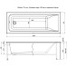 КАРКАС ДЛЯ ВАННЫ AQUANET BRIGHT 180X70