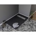 Душевой поддон из искусственного камня Aquanet Delight 160x80 Черный