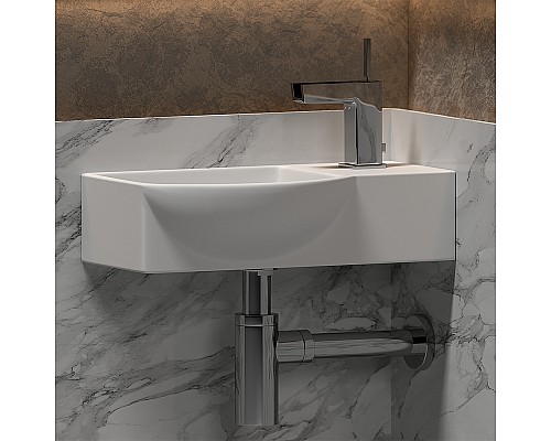 Раковина Ceramica Nova Element 40 L CN6039L Белая Раковина Ceramica Nova Element 40 L CN6039L Белая
