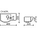 Раковина Ceramica Nova Element 40 L CN6039L Белая