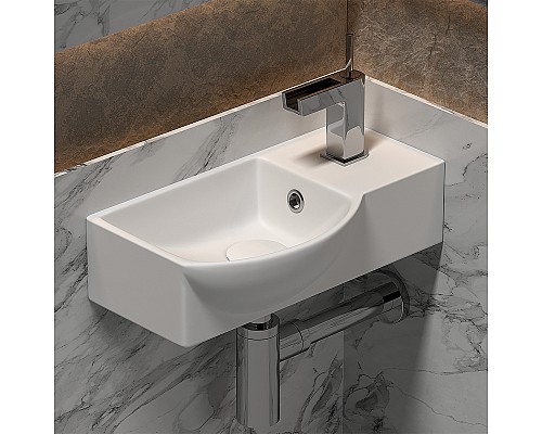 Раковина Ceramica Nova Element 40 L CN6039L Белая Раковина Ceramica Nova Element 40 L CN6039L Белая