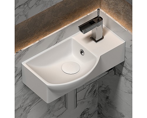 Раковина Ceramica Nova Element 40 L CN6039L Белая Раковина Ceramica Nova Element 40 L CN6039L Белая
