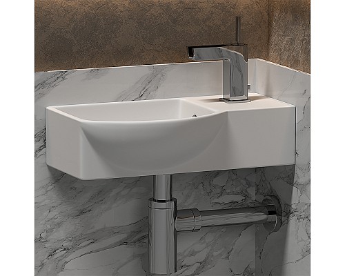 Раковина Ceramica Nova Element 40 L CN6039L Белая Раковина Ceramica Nova Element 40 L CN6039L Белая