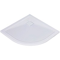 Душевой поддон из искусственного камня WasserKRAFT Dinkel 90х90 58T01 Белый глянец