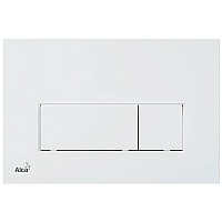 Клавиша смыва Alcaplast Thin M576 Белая матовая