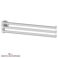 Держатель полотенец поворотный тройной (хром) FBS NOS 045 37 см