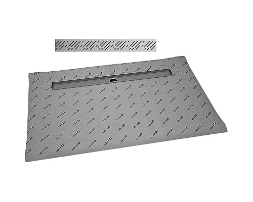 Душевая плита Radaway RadаDrain 99x89 5DLA1009A/5R075R с решеткой Rain