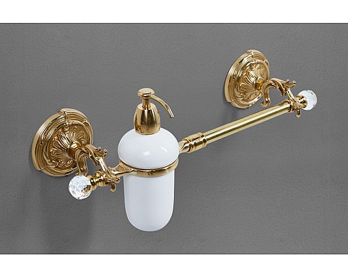 Полотенцедержатель с дозатором для жидкого мыла ART&MAX AM-2057D-Do-Ant-C