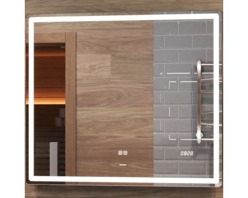 Зеркало Vigo Geometry Luxe 80 с подсветкой с сенсорным выключателем