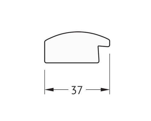 Зеркало Evoform Definite 130х70 BY 0750 в багетной раме - Красная бронза 37 мм