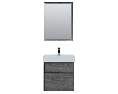 Мебель для ванной Aquanet Nova Lite 60 дуб рошелье (2 ящика)